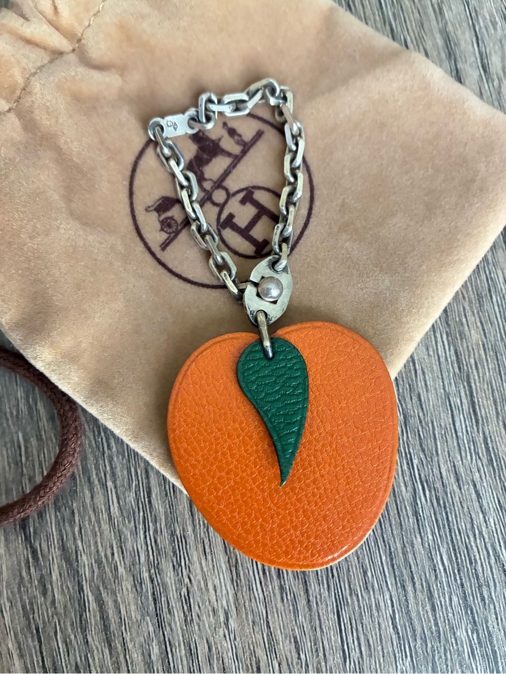 Hermes Key charm